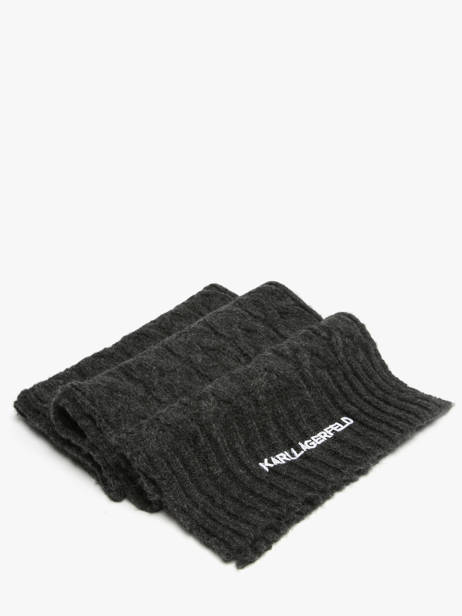 Sjaal Karl lagerfeld Grijs k essential A4W33029 ander zicht 2